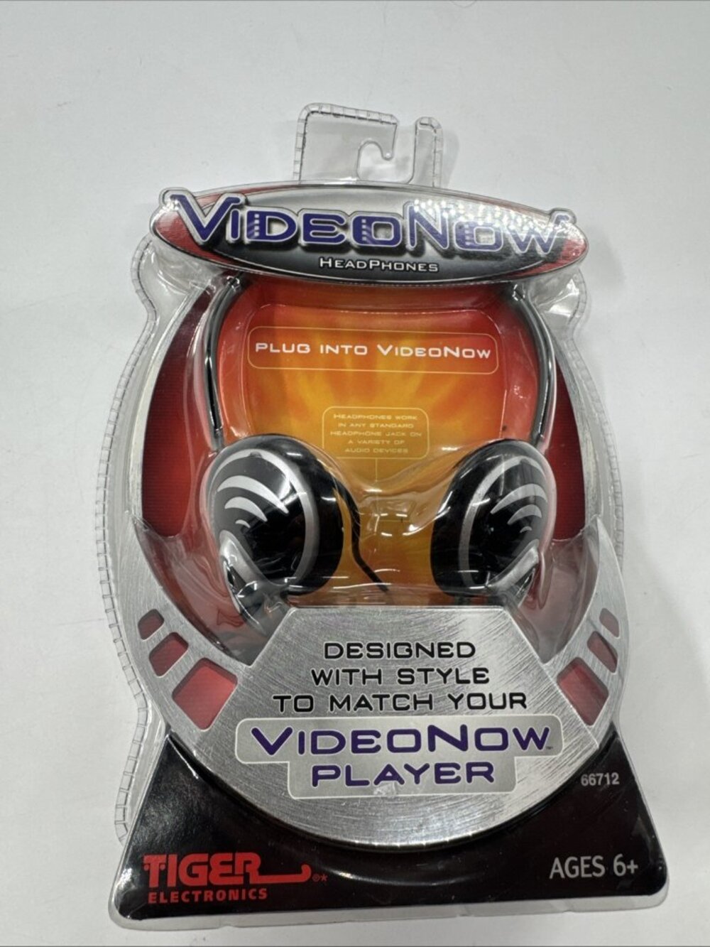 VideoNow Headphones for Video Now Player Tiger Electronics Hasbro NEW Sealed